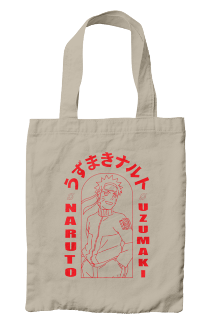 Bag with prints Naruto. Anime, character, manga, naruto, ninja, tv series. 2070702