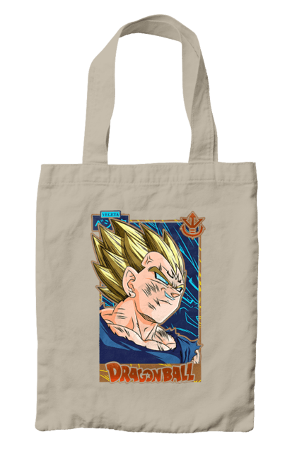 Сумка з принтом "Перли дракона Вегета". Anime, dragon ball, goku, majin vegeta, manga, vegeta, аніме, вегета, манга, перли дракона. 2070702