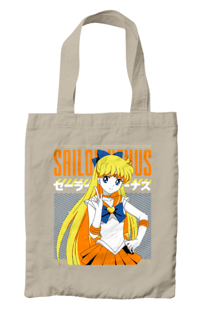 Bag with prints Sailor Venus. Anime, drama, magical girl, minako aino, sailor moon, sailor venus, tv series. 2070702