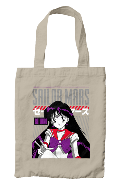 Сумка с принтом Сейлор Мун Марс. Rei hino, sailor moon, аниме, драма, махо-сёдзё, рэй хино, сейлор марс, сейлор мун, сериал. 2070702