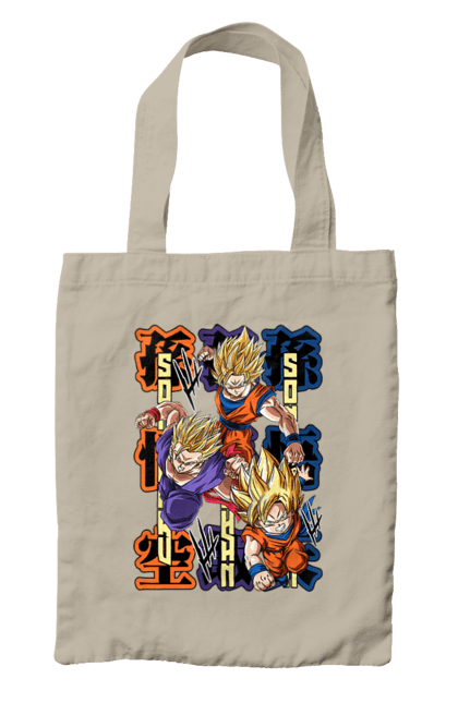 Сумка с принтом Жемчуг дракона. Anime, dragon ball, goku, manga, vegeta, аниме, вегета, гоку, жемчуг дракона, манга. 2070702