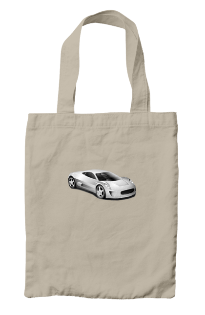 Bag with prints Auto.1. Auto, graphics, photo, sports car. 2070702