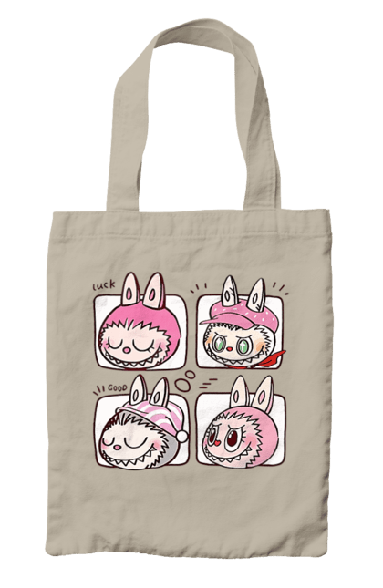 Сумка з принтом "Labubu". Labubu, weird cute, іграшки, лабубу. 2070702