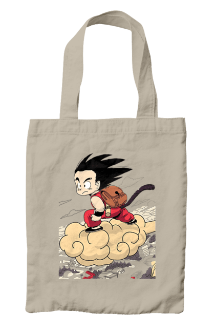 Сумка з принтом "Перли дракона Сон Гоку". Dragon ball, manga, son goku, аніме, гоку, манга, перли дракона, сон гоку. 2070702