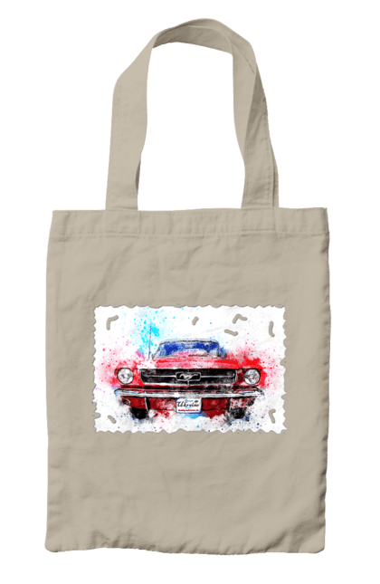 Сумка з принтом "Автомобіль мустанг". Автомобіль мустанг, донати, допомога, дорога, колесо, конь, машина, мустанг, пейпел, україна. 2070702