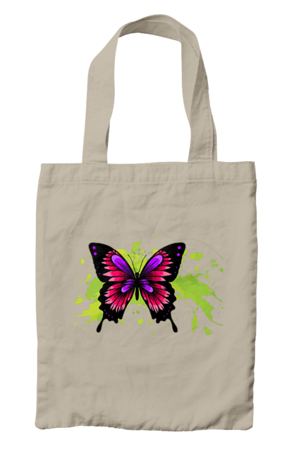 Сумка з принтом "Рожевий Метелик". Метелик. 2070702