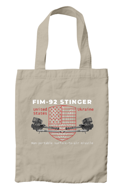 Bag with prints Stinger. F16, howitzer, industrious, nasams, stinger, suzanne, zuzana. 2070702