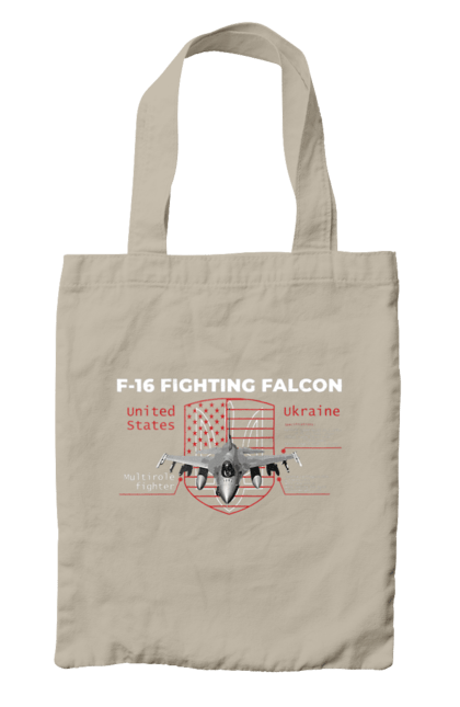 Bag with prints F 16. F16, howitzer, industrious, nasams, suzanne, zuzana. 2070702
