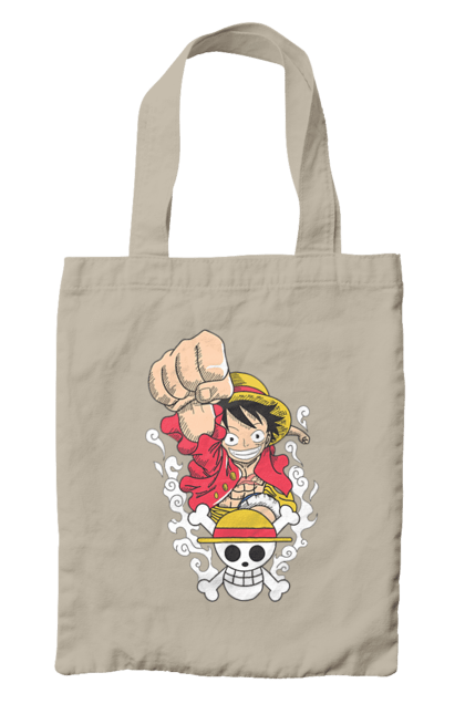 Bag with prints One Piece Luffy. Anime, luffy, manga, monkey de luffy, one piece, pirates. 2070702