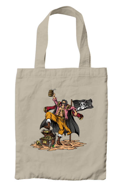 Bag with prints One Piece Gol D. Roger. Anime, gol d. roger, gold roger, manga, one piece, straw hat pirates. 2070702