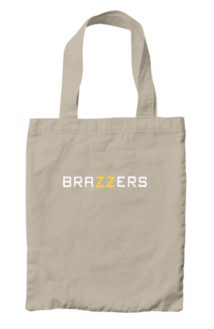 Сумка з принтом "Brazzers". Brazzers, hub, porn, porn hub, pornhub, бразерс, браззерс, зсу, порно хаб, порнохаб. 2070702