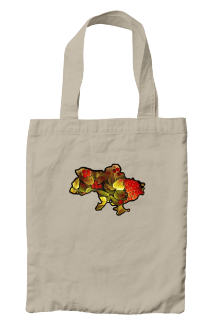 Сумка з принтом "Справжня Україна". Барви, квіти, кольору, краса, листя, настрій, україна. 2070702