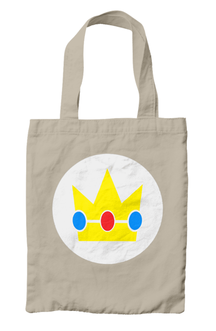 Bag with prints Mario Bros. Princess Peach. Character, game, mario, mario bros, nintendo, princess peach, super mario bros. 2070702