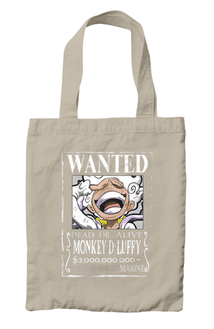 Bag with prints One Piece Luffy. Anime, luffy, manga, monkey de luffy, one piece, pirates. 2070702