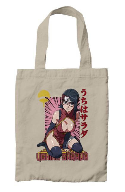 Bag with prints Boruto Sarada Uchiha. Anime, boruto, manga, sarada uchiha, tv series, uchiha. 2070702