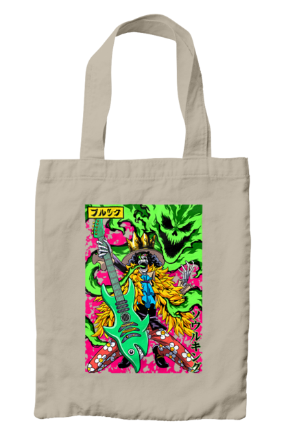 Сумка з принтом "Ван Піс Брук". Brook, one piece, soul king, аніме, брук, ван пис, ван піс, манга, соул кінг. 2070702