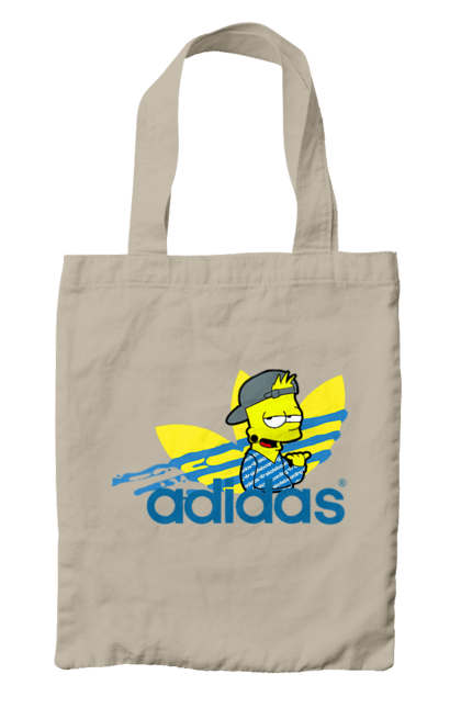 Сумка з принтом "Adidas Барт". Adidas, bart, адідас, барт, мультфільм, серіал, сімпсон. 2070702