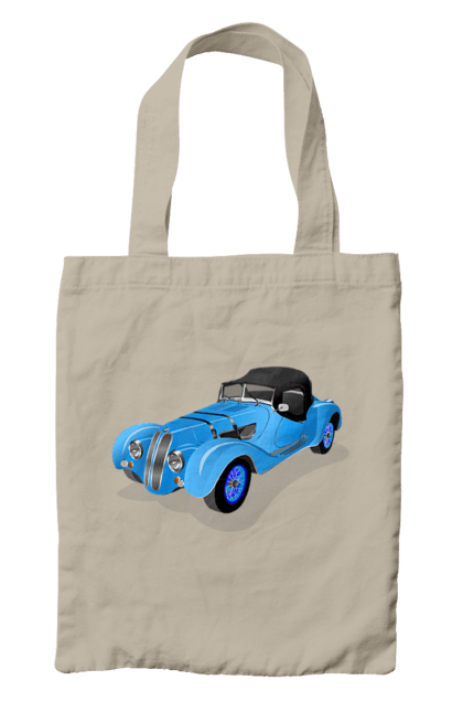 Сумка з принтом "Автомобіль". Авто, автомобиль, класика, старовинна машина, старовинний. 2070702