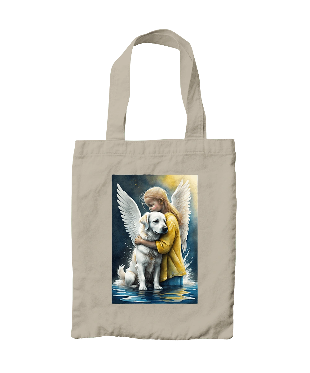 Дівчинка та собака ангел [память загиблим тваринам]