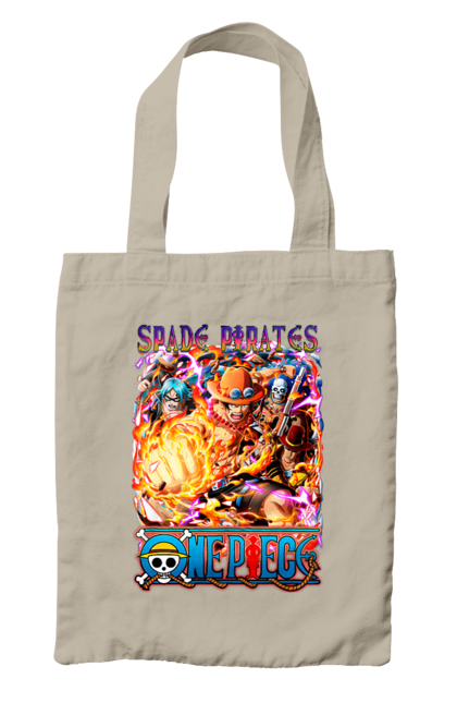 Bag with prints One Piece Portgas D. Ace. Anime, fire fist, gol d. ace, manga, one piece, portgas d. ace, straw hat pirates. 2070702