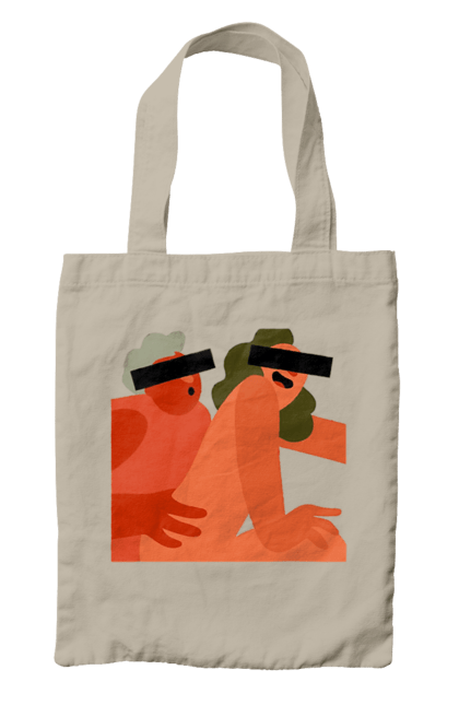 Сумка з принтом "Кохання та прихована камера". Prikol, smex, гумор, дружба, жуйка, любов, мир, нас не впізнають, прихована камера, секс. 2070702