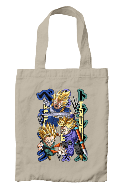 Сумка з принтом "Перли дракона". Anime, dragon ball, goku, manga, vegeta, аніме, вегета, гоку, манга, перли дракона. 2070702