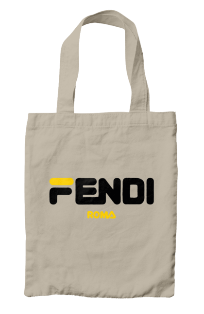 Сумка з принтом "Fendi". Fendi, lvmh, бренд, будинок моди, італія, люкс, мода, одяг, сумка, фенді. 2070702