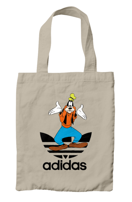 Сумка с принтом Adidas Гуфи. Adidas, goofy, адидас, гуфи, мультсериал, мультфильм, пес, собака. 2070702