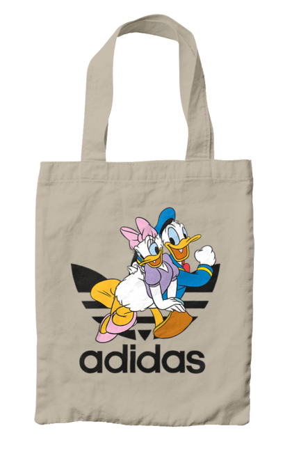 Сумка с принтом Adidas Дональд Дак. Adidas, daisy duck, donald duck, адидас, дейзи дак, дональд дак, мультсериал, мультфильм. 2070702