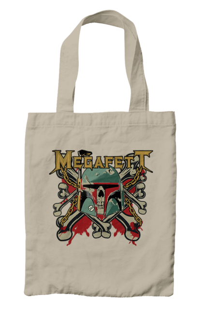 Сумка з принтом "Megafett". Boba fett, megadeth, megafett, боба фетт, зоряні війни, клон, мисливець за головами. 2070702