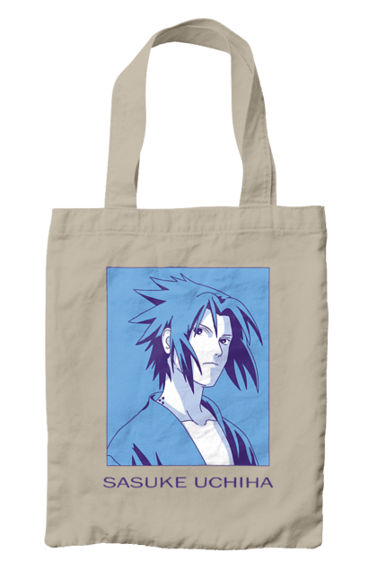 Bag with prints Naruto Sasuke Uchiha. Anime, manga, naruto, sasuke, sasuke uchiha, team 7, team number 7, uchiha. 2070702