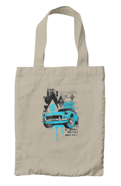 Сумка з принтом "Авто". Круті, купити, мужская, новинка, розпродаж, самые популярные, свитшот женский, свитшот мужской. 2070702