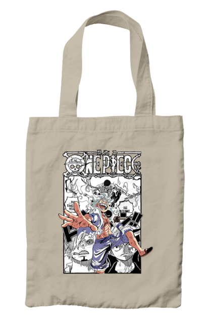 Bag with prints One Piece Luffy. Anime, luffy, manga, monkey de luffy, one piece, pirates. 2070702