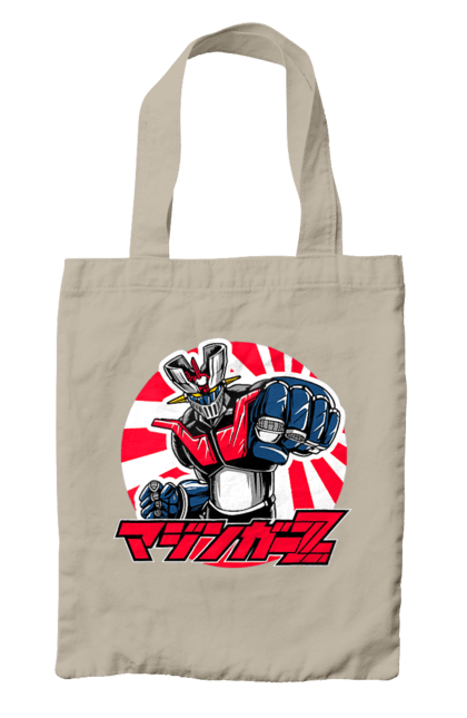 Bag with prints Mazinger Z Grendizer. Anime, goldorak, goldrake, grendizer, manga, mazinger z, mecha, robots. 2070702