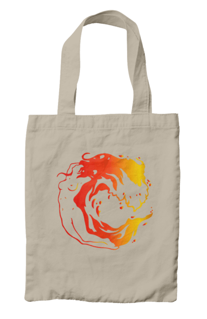 Сумка з принтом "Дівчина хвиля". Дівчина, море, хвиля. 2070702