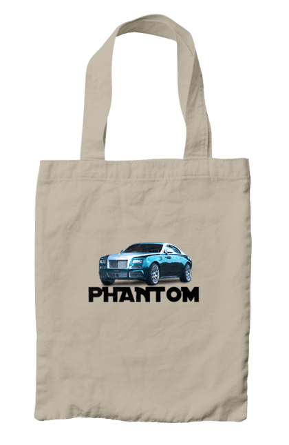 Сумка з принтом "Ролс ройс". Авто, автомобіль, люкс клас, ролс ройс, седан, фантом. 2070702