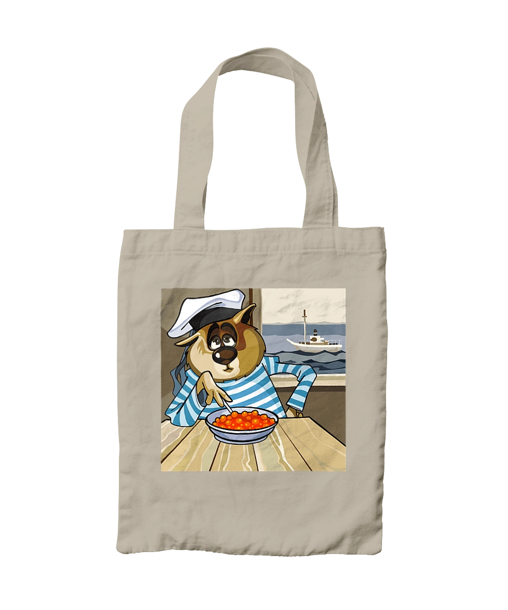 Cat Sailor, On The Ship Eats Red Caviar