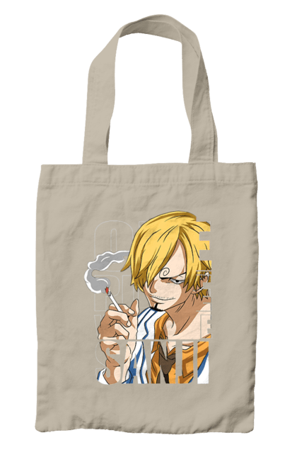 Bag with prints One Piece Vinsmoke Sanji. Anime, black leg, manga, one piece, sanji, straw hat pirates, vinsmoke sanji. 2070702