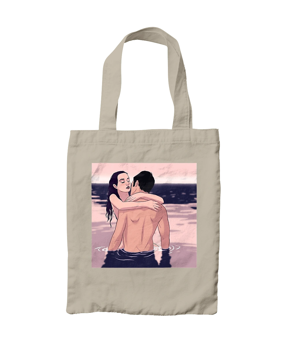 Couple Hugging In The River