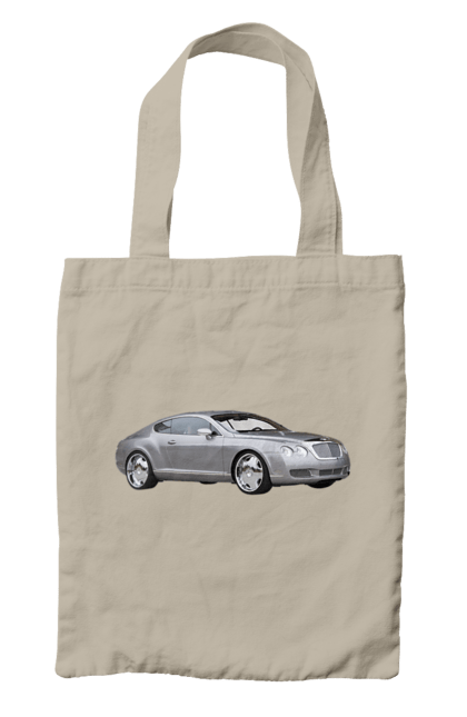 Сумка з принтом "Авто". Авто, автомобиль, дорогий автомобіль, сірий автомобіль, стильний автомобіль. 2070702