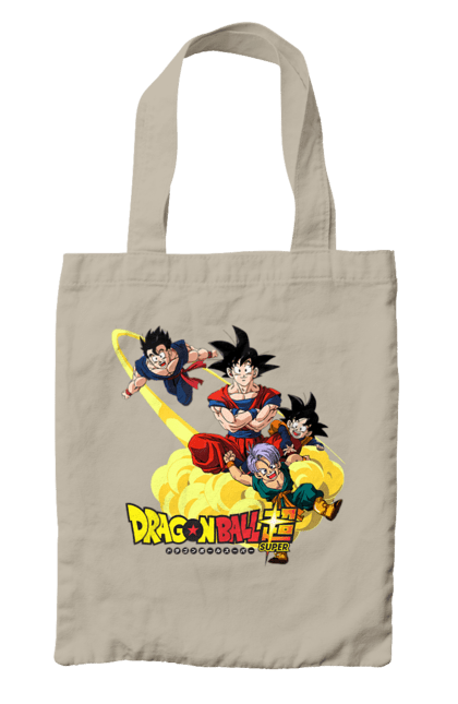 Bag with prints Dragon Ball. Anime, dragon ball, goku, manga, tv series, vegeta. 2070702