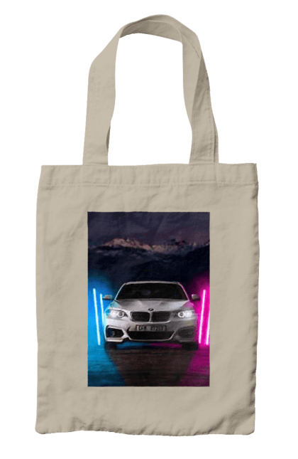 Сумка з принтом "БЕХА". Беха, в машину, красота, птн пнх, фонарі. 2070702