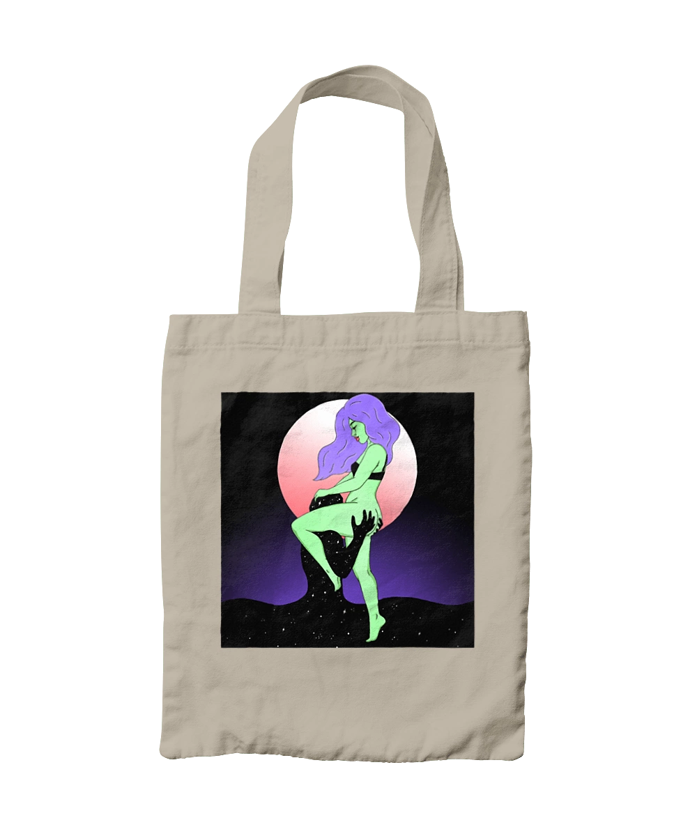 Зеленая Девушка И Луна