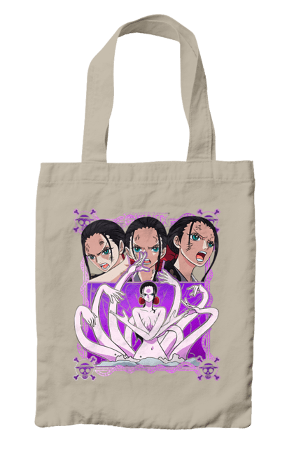 Bag with prints One Piece Nico Robin. Anime, devil child, manga, nico robin, one piece, straw hat pirates. 2070702