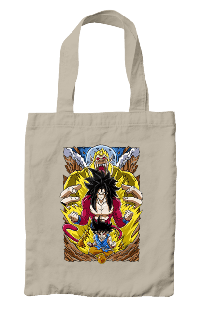 Сумка з принтом "Перли дракона". Anime, dragon ball, goku, manga, vegeta, аніме, вегета, гоку, манга, перли дракона. 2070702