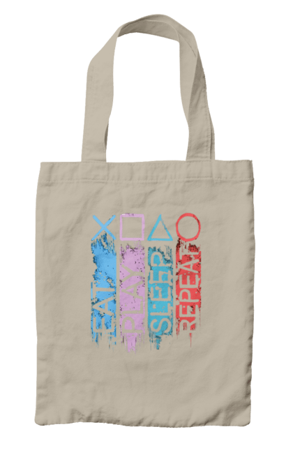 Сумка з принтом "Геймпад". Playstation, sony, геймпад, гра, джостик. 2070702