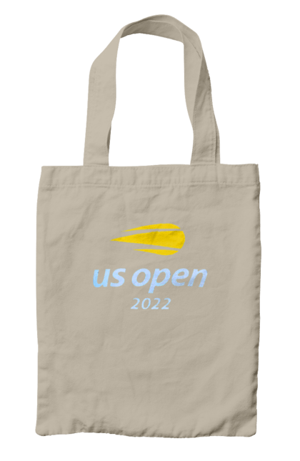Сумка з принтом "Тенісний турнір US Open 2022". Великий теніс, відкритий чемпіонат, гравці, м`яч, нью йорк, призовий фонд, ракетка, спонсор, хард, чемпіонат америки. 2070702