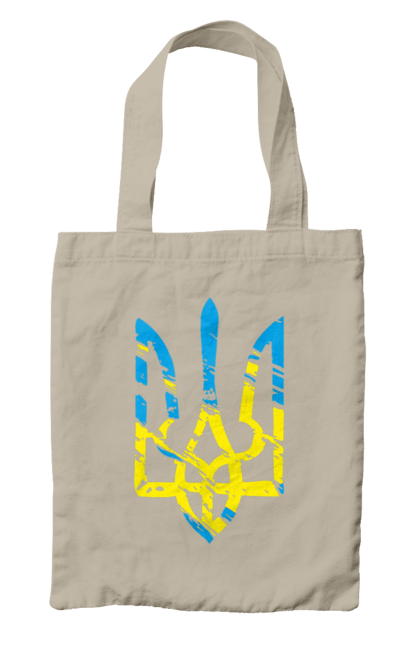 Сумка з принтом "З Гербом". Герб, з гербом, з тризубом, патріотична, тризуб, як у порноактора. 2070702