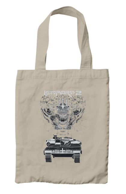 Сумка з принтом "Леопард 2". Зсу, леопард, леопард 2, танк, танк леопард 2. 2070702