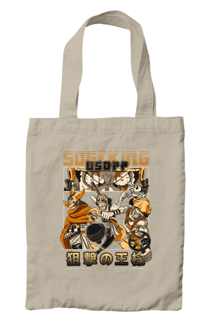 Bag with prints One Piece Usopp. Anime, manga, one piece, sniper, straw hat pirates, usopp. 2070702